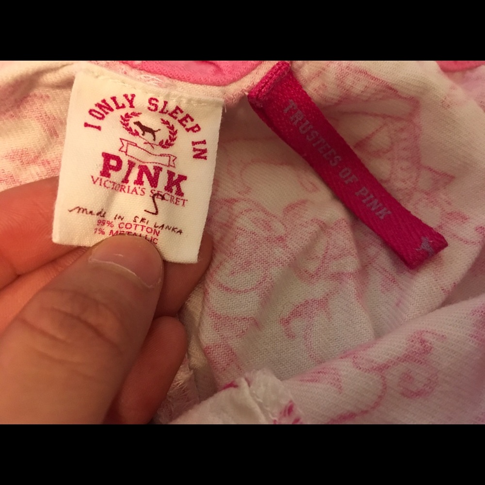 PINK pajama pants
